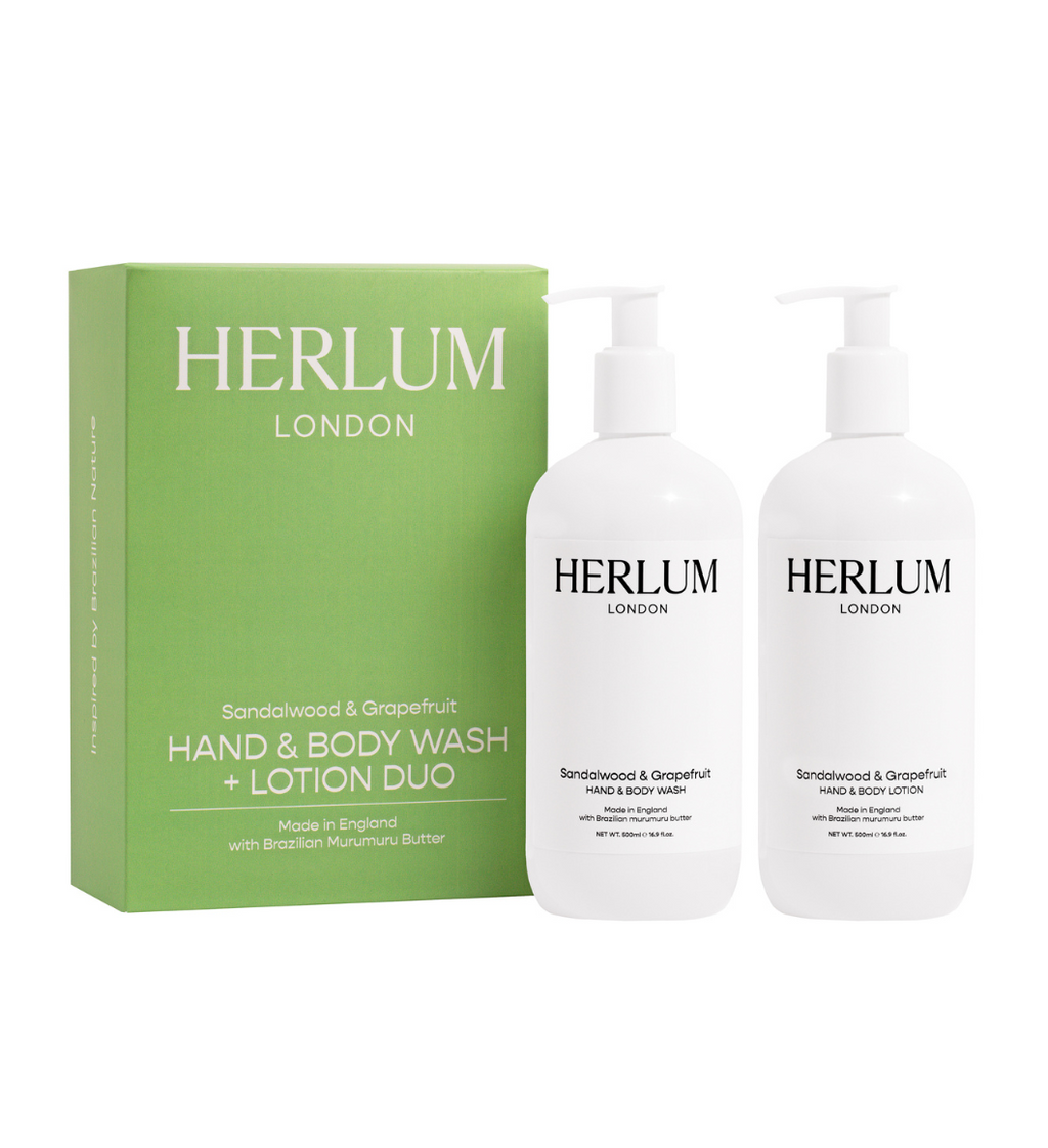 Hand & Body Wash and Lotion Duo | 500ml (Worth £63) – Herlum