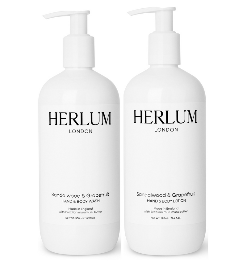 Hand & Body Wash and Lotion Duo | 500ml (Worth £63)