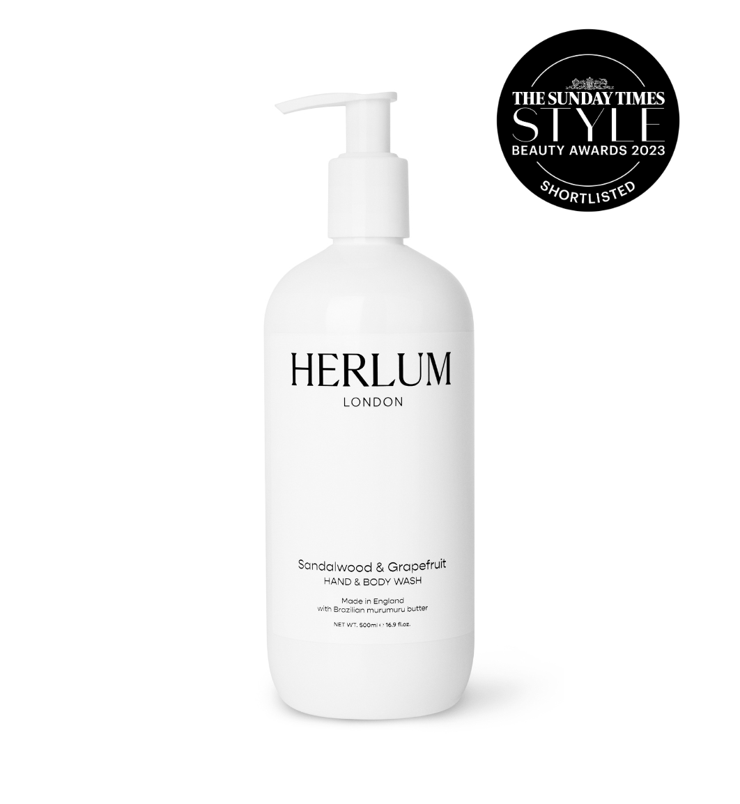 Herlum Hand & Body Wash Sandalwood & Grapefruit 500ml